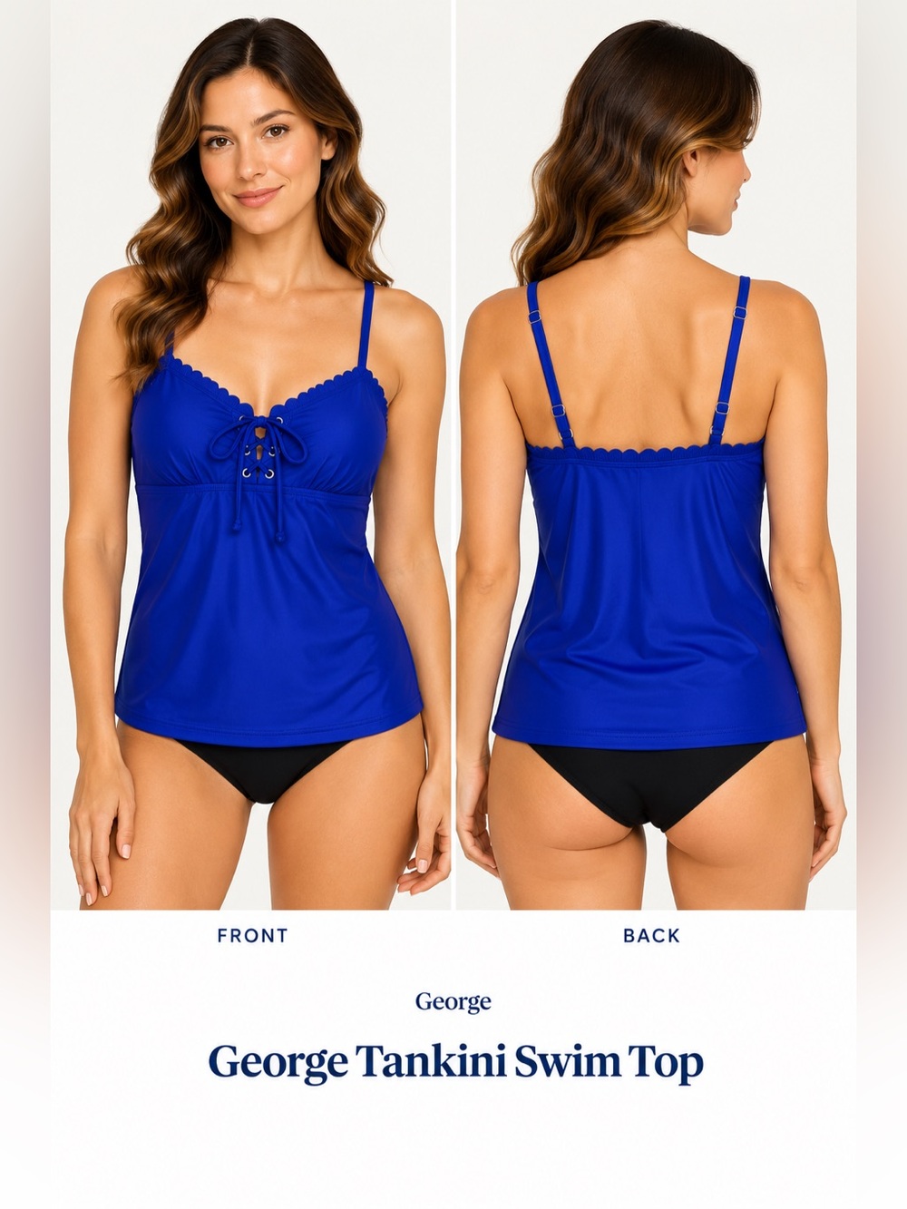 George Tankini Swim Top